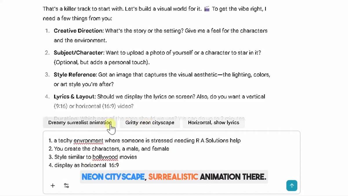 AI Music Video Creation